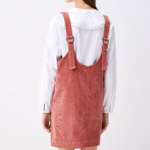 Pink Corduroy Pull Strap Mini Dress New With Tags (50% Off Retail)